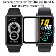 Huawei band 6 Screen Protector Film For Huawei Watch Fit / huawei band 6 Full Screen Protector Cover Smartwatch Protection