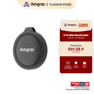 Amgras HT-01 Waterproof Smart Tracker Compatible with Android & Apple Anti-Lost Locator Pets Cars Bo
