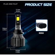 ไฟหน้ารถยนต์ Novsight N39 หลอดไฟหน้า H4 Led Car Lamps 2PCS LED Headlight Front Lamp หลอดไฟหน้า H4/H1