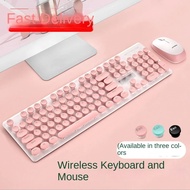 Xinmeng N520 Wireless Keyboard Mouse Set Low Noise Ergonomic 2.4G/Bluetooth Dual-mode Keyboard Mouse