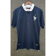 2014 France Home Vintage Soccer Jersey S-XXL Adult Short Sleeve Quick Dry Sweatshirt AAA