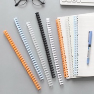 ;; [Grosir] DIY Ring Binder Spiral Plastik Strip Binding Jilid Bahan