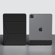 เคส iPad Air 6 Mini 7 ปกป้องด้านหลังแบบแม่เหล็กบางเฉียบสำหรับ Apple iPad pro 11/13 นิ้ว ช่องใส่ปากกา