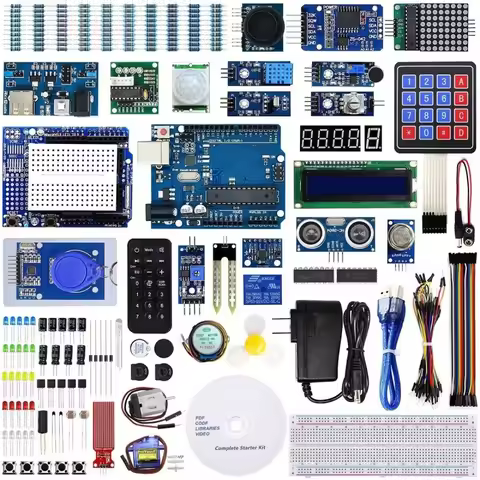Full Version Starter Learning Kit for Arduino Programming Project DIY Electronics Laboratory Smart B