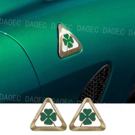 Quadrifoglio 100 Years Celebration Badge Alfa Romeo Giulia Steio Decorative Sticker