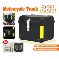 Motorcycle Trunk Aluminium Top Box X Design ACE Kotak Motosikal Peti Aluminum Box Motorcycle Accesso