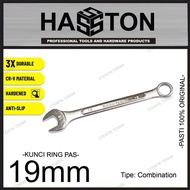 HASSTON 19MM RINGPAS WRENCH - 19MM WRENCHRing - 19MM COMBINATION WRENCH - ORIGINAL 19MM COMBINATION 