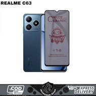 TEMPERED GLASS PRIVACY REALME C63 TEMPERED GLASSScreen Protector