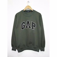 Sweater Hoodie Crewneck Gap Army Logo Print Text Pull Embroidery Premium Unisex Thick Fleece Material G280s