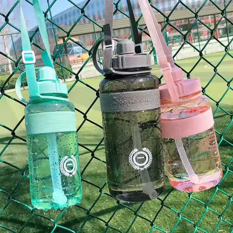 1L 2L 1.5 Liter Sport Plastic Water Drinking Bottle for Water 1000ml BPA Free Sport Drinking Water B