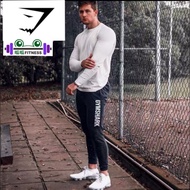 Guaranteed Gymshark Men's Sports Pants Cotton BOLD BOTTOMS Slim-Fit Skinny Fitness Training