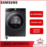 Samsung 9 kg Heat Pump Front‑Load Dryer DV90T6240LB/FQ Smart, Energy‑Efficient Laundry Appliance