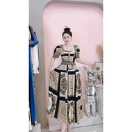Luxury Vietnam padded dress (long dress)