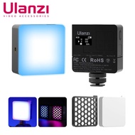 Ulanzı VL49 RGB Pro Video Light Mini LED Camera Light 2500mAh Rechargable Magnetic LED  Lamp for Vlo