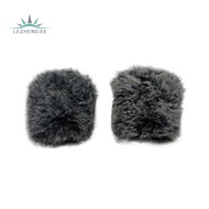 For Zoom H5 STUDIO Furry Windscreen Windshield Mic Cover for Outdoor Recording Accessory Artificial 