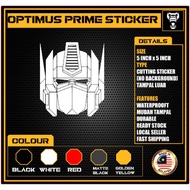 OPTIMUS PRIME STICKER. TRANSFOMER STICKER. AUTOBOT. BUMBLEBEE. CAR STICKER. STIKER KERETA