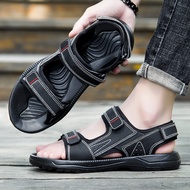 Sandal Kulit Sendal Pria Sandal Pria Sendal Korea Sepatu Slip On Pria Sendal Pria Kekinian Sandal Pr