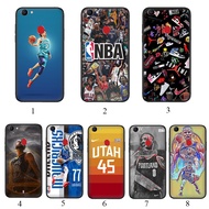 TD65 NBA players Soft phone case For OPPO F7 Silicone black Phone case