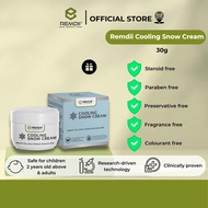 REMDII Cooling Snow Cream 30g | Krim Anti-Gatal Eksim | Encapsulated Menthol Non-Steroid Itch Relief