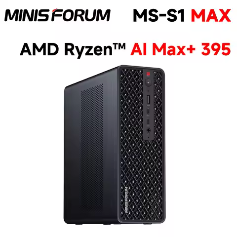 MINISFORUM MS-S1 MAX AMD Ryzen MAX+ 395 AI Mini PC LPDDR5x 128GB 8000MT/s 2TB WiFi7 BT5.4 PCIe ×16 s