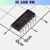 [3 Pieces]- CD4016BE IC Quad Bilateral FET Switches, 14-DIP Ic Lab VN