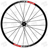 Sticker Decal DT SWISS EX471 Sticker Width 2cm Decal Rim Mtb Downhill 26 27 29er