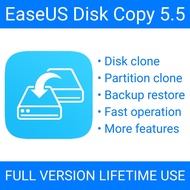 EaseUS Disk Copy v5.5 for Win PC Software | Latest Features | Full Support & Lifetime Updates