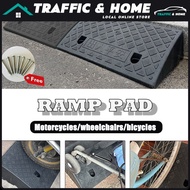 Car Step Ramp Mat Heavy Duty Motorcycle Step Buffer Mat Wheelchair Ramp Curb Ramp Mat