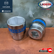 ĐẦU TUÝP 3/4” 6 CẠNH LỤC GIÁC LICOTA 17-70mm - THÉP CR-V KHÔNG GỈ CAO CẤP - HÀNG HIỆU CAO CẤP - HM L