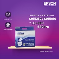 [🎁HOT DEAL🎁]Epson LQ680 (S015508)Original Genuine Black Ribbon / LQ-670, LQ-680, LQ-680Pro, LQ-1060,