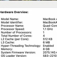 MacBook Air 13"  2020