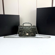 [Zivy Boutique] High-Quality Snakeskin Pattern Handbag Chain Shoulder Messenger Bag Dinner Party Dat