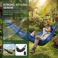 Outdoor Hammock Swing Chair Hammock Camping Garden Sleeping Bed Hanging Bed Chair Buaian 吊床