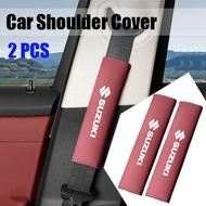 Fit for Suzuki Swift Alto Jimny Vitara Ertiga Apv Interior Decorative Accessories 2Pcs PU Leather Sa
