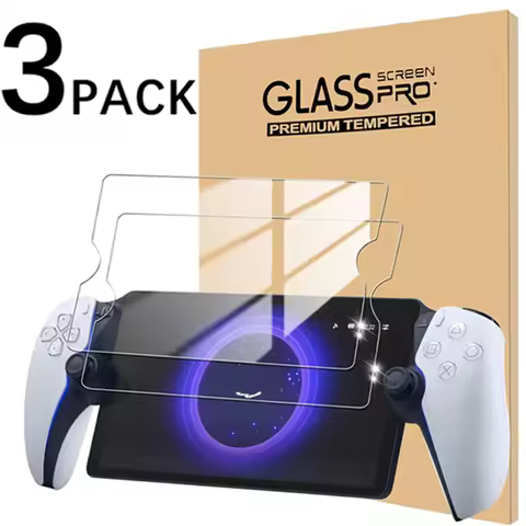 3-1Pcs 9H Tempered Glass for PlayStation Portal Anti-Fingerprint Screen Protector Anti-Scratch Film 
