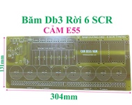 PCB Mạch Băm rời Db3 6 SCR băm dương - Quyndien - linh kiện điện tử