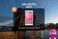 4G/5G Pocket WiFi สำหรับใช้ที่หลายประเทศในยุโรป (รับที่สนามบินมาเลเซีย)