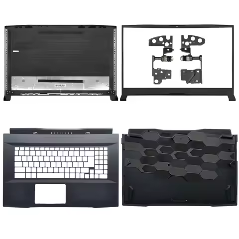 New For MSI Katana GF76 MS-17L1 17L2 17L3 17L4 LCD Back Cover Top Case/Bezel cover/ Palmrest Cover/B