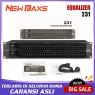 NEW BAXS Equalizer 231EQ, 31-band double-layer adjustment Equalizer 231 (31 Channel)