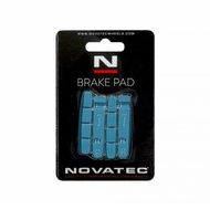 Novatec Blue Carbon Brake Pads - Shimano | Model: NT98CB-S for Shimano Replacement brake pad for Novatec Carbon wheelset