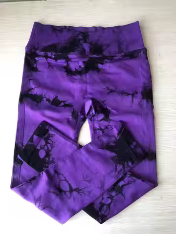 Tie Dye Fitness Legging Woman Push Up Workout Sport Leggings Women Scrunch Butt Female Outfit Gym Se