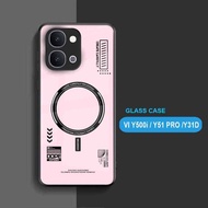 HP Shiny Glass Softcase For VIVO Y51 PRO Y500I Y31D - Casing VIVO Y51 PROhp - VIVO Y500I - NEWEST VI