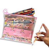 72 Pcs 2B Pencils Fancy Rod Model/ Bag 2B Pencils Character 2B Pencils