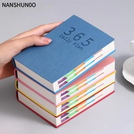 NANSHUN0O 2026 Schedule Book, Portable with Calendar Notebook, Multifunctional A6 Efficiency Manual 