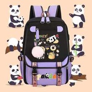 Panda Black Magician Backpack,Cute Anime Fashion Backpack, Large Capacity Outdoor Backpack Durable N