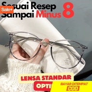 Fashion Glasses Minus Glasses anti-radiation glasses student glasses frame round face up to -8