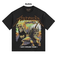 BOOTLABS | METALLICA M72 WORLD TOUR BLACK UNISEX OVERSIZE BOXY TSHIRT