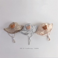 Baby Hat Baby Bucket Hat 3D Bear Hat 4-24 Months