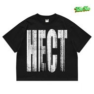 Boxy T-shirt - Grunge - Black T-shirt - Hectic
