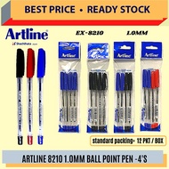 Artline Ball Point Pen 1.0mm (8210 / 4pcs) / Artline Ball Pen